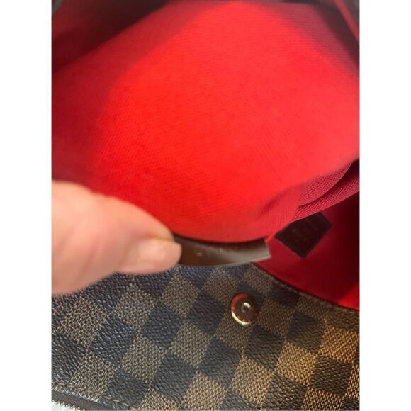 Louis Vuitton Bloomsbury Messenger Bag In Brown Damier Canvas Rare and Retired - Picture 15 of 16